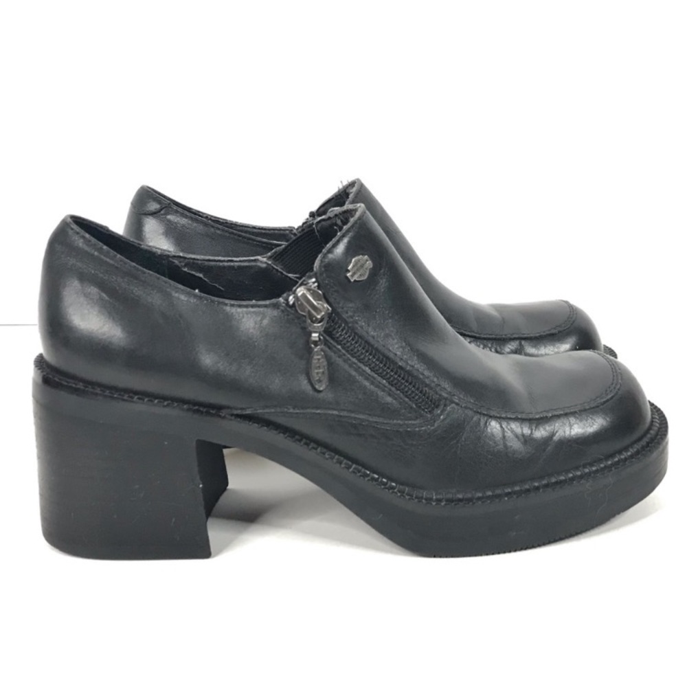 Vintage Y2K 90’s Harley Davidson Platform Chunky Heel 8.5